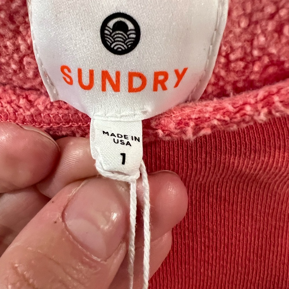 Sundry Cropped Sweatshirt | Size: Small | NWT - Picture 2 of 5